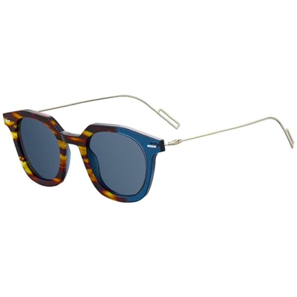 Christian Dior Master AB8 - Havana Grey / Blue - Mens Sunglasses - NWT